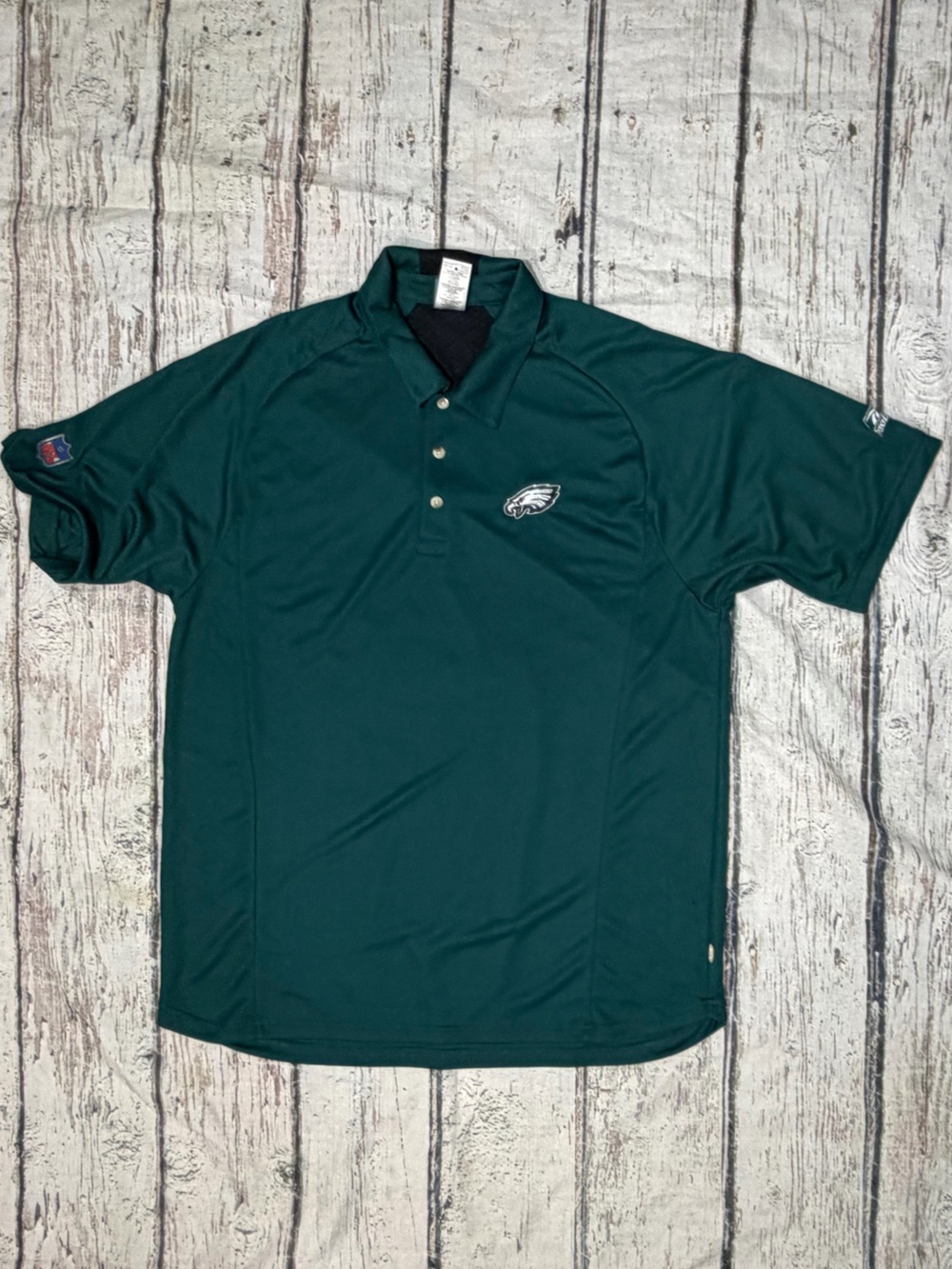 Philadelphia Eagles NFL Football Reebok Polo Golf Football Men's Shirt